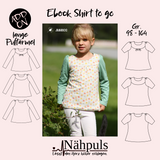 Schnittmuster "Shirt to go" Gr. 80-164