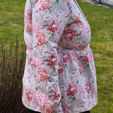 Schnittmuster Wickelshirt IMMERSCHÖN Gr. 32-54 Bauchschmeichler