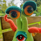 Häkelanleitung für Monster ,,AyeAyeAye"