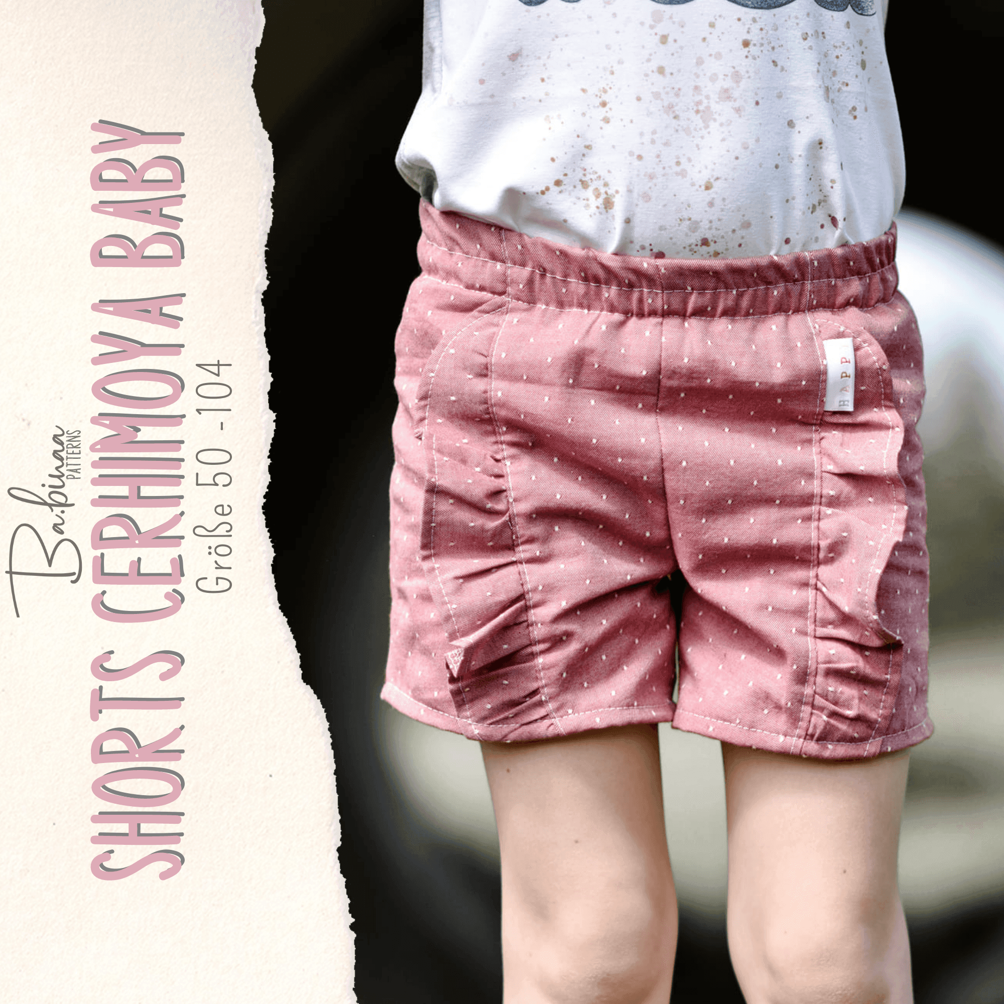Schnittmuster Shorts Cherimoya Baby Gr. 50-104 - Sewando