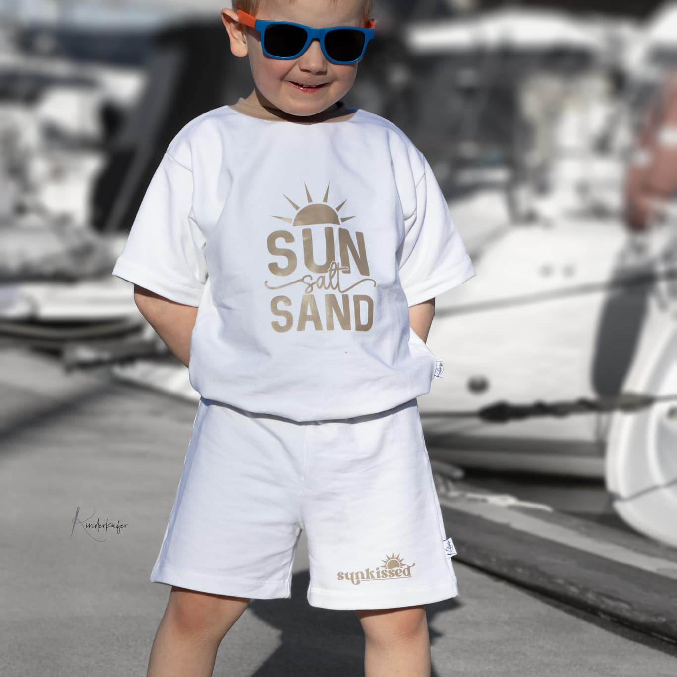 Schnittmuster Sweatshorts Mavi Gr.68-140 inkl. Beamerdatei - Sewando
