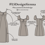 Sommerkleid - Sienna - Schnittmuster - Gr. 32-48 - Sewando