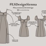 Sommerkleid - Sienna - Schnittmuster - Gr. 32-48 - Sewando