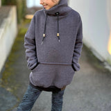 Schnittmuster Oversized Hoodie Weites Winter Meer