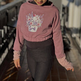 Schnittmuster Oversized Hoodie Weites Winter Meer