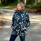 Schnittmuster Oversized Hoodie Weites Winter Meer Damen