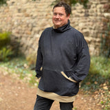 Schnittmuster Oversized Hoodie Weites Winter Meer Herren