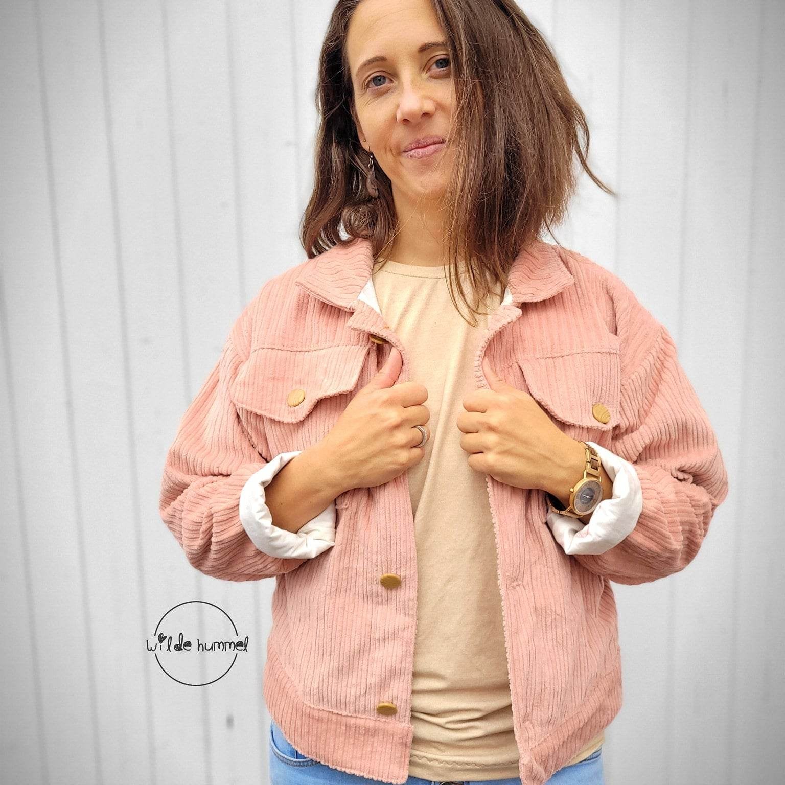 Schnittmuster Jacke Boxy Mor Gr. 32-50 - Sewando