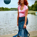 Edda Vintage Bahnenrock | Schnittmuster + Anleitung | Gr. 32-58 | Anfänger+ - Sewando