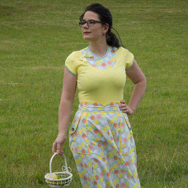 Shirt und Kleid Regentag mit überlappenden Ausschnitt | Schnittmuster + Anleitung | Gr. 32-58 | Anfänger | deutsch - Sewando