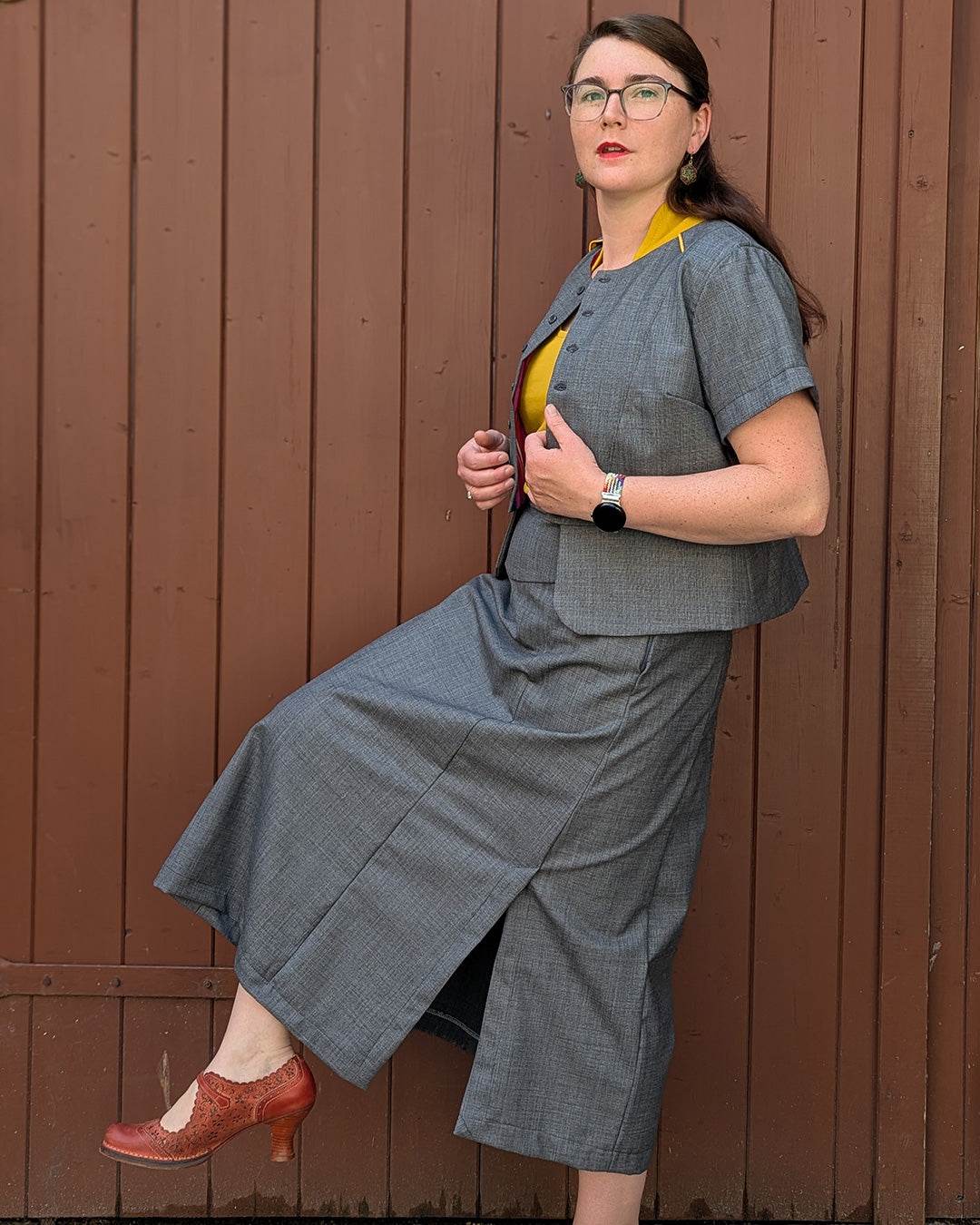 Edda Vintage Bahnenrock | Schnittmuster + Anleitung | Gr. 32-58 | Anfänger+ - Sewando