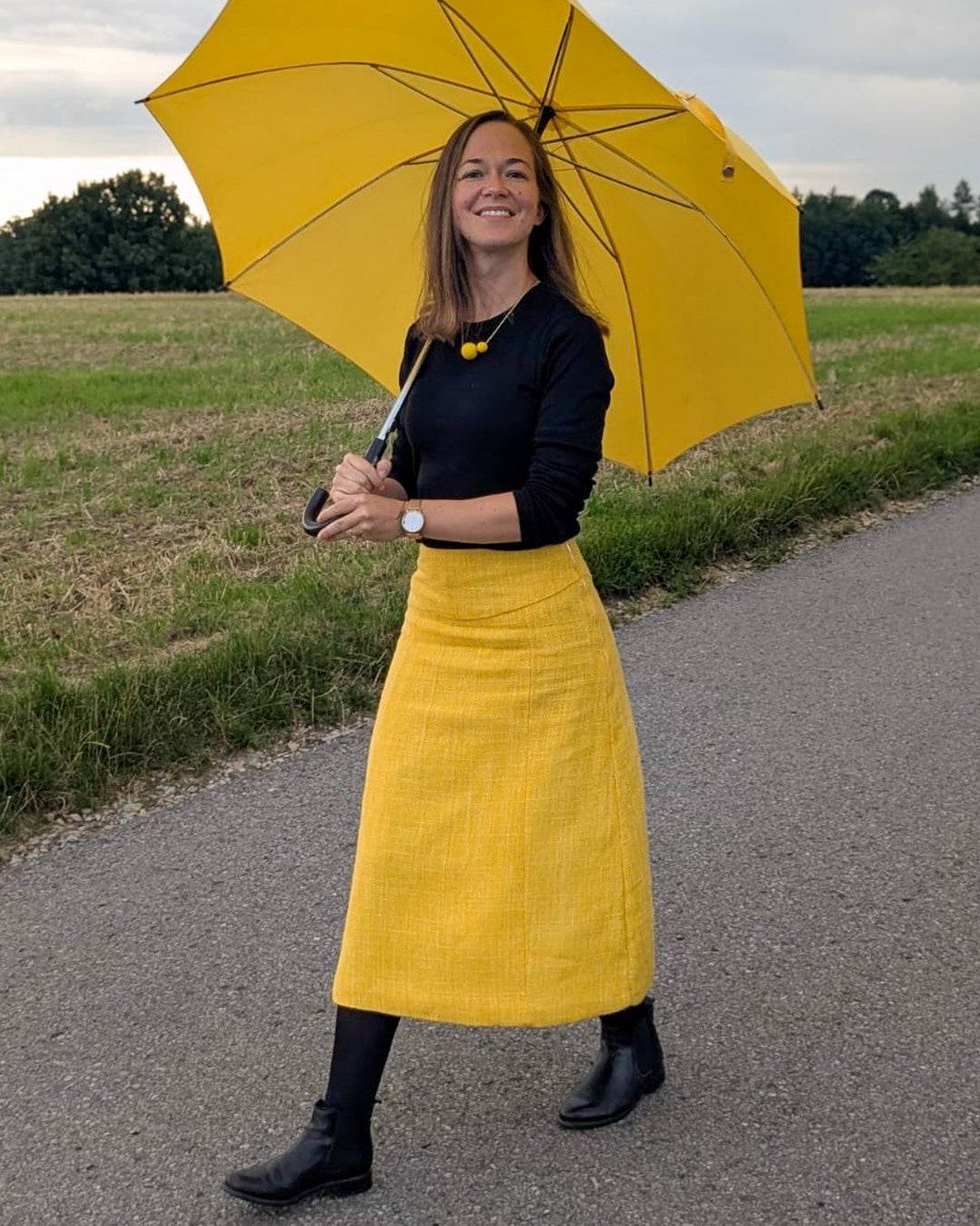 Edda Vintage Bahnenrock | Schnittmuster + Anleitung | Gr. 32-58 | Anfänger+ - Sewando