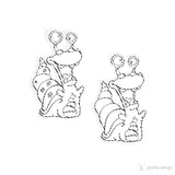 2er Digi Stamp Set "Schnecke" Drucken, Basteln Plotterdatei