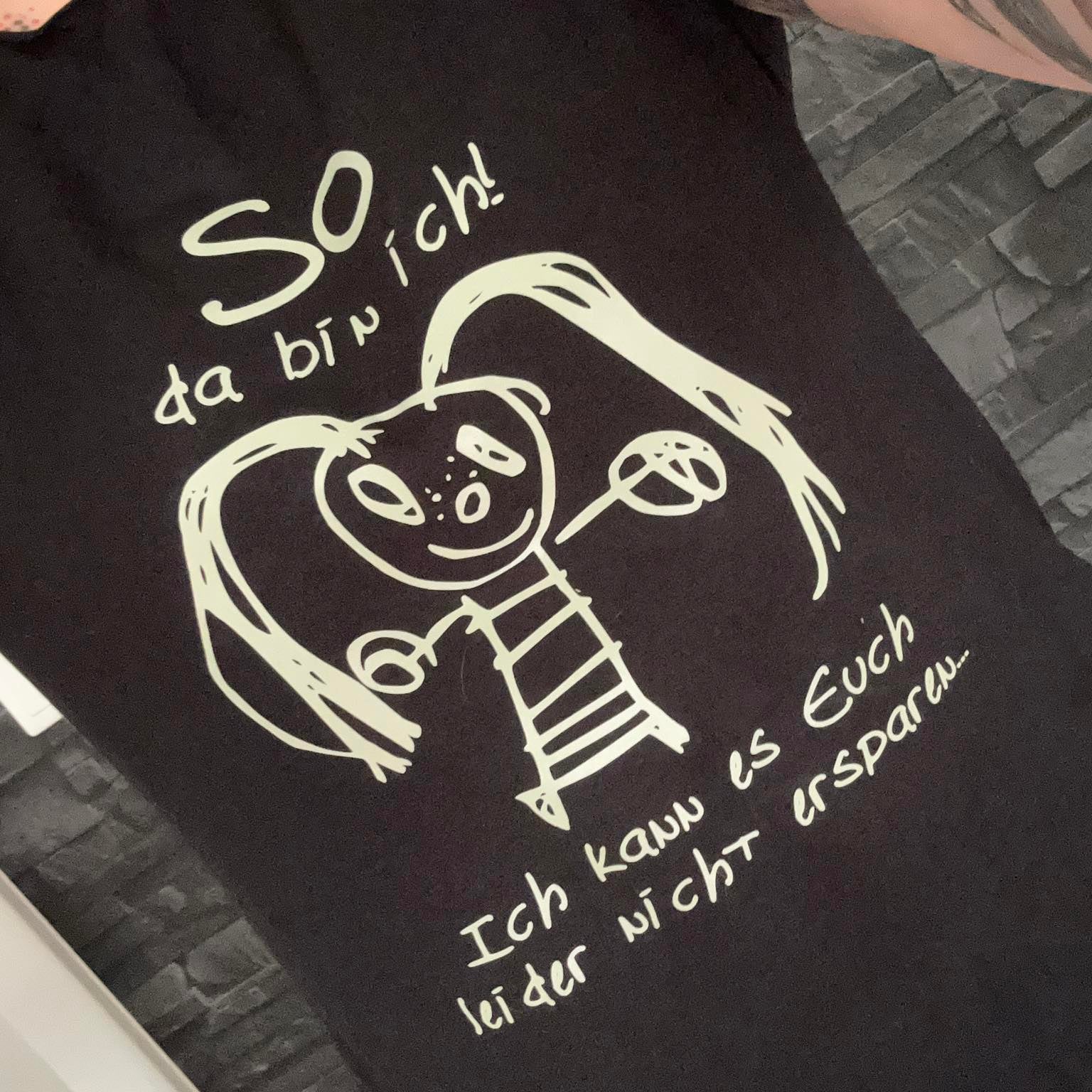 *So da bin ich* Plotterdatei - Sewando