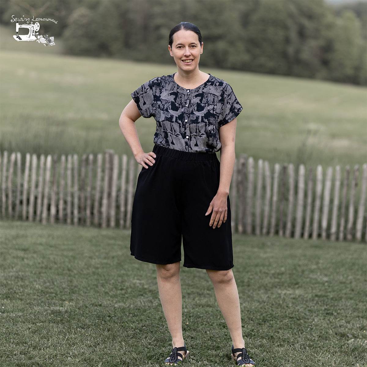 Schnittmuster Baukasten Tanska, Größen 32 - 60, Jumpsuit, Bluse, Hose - Sewando