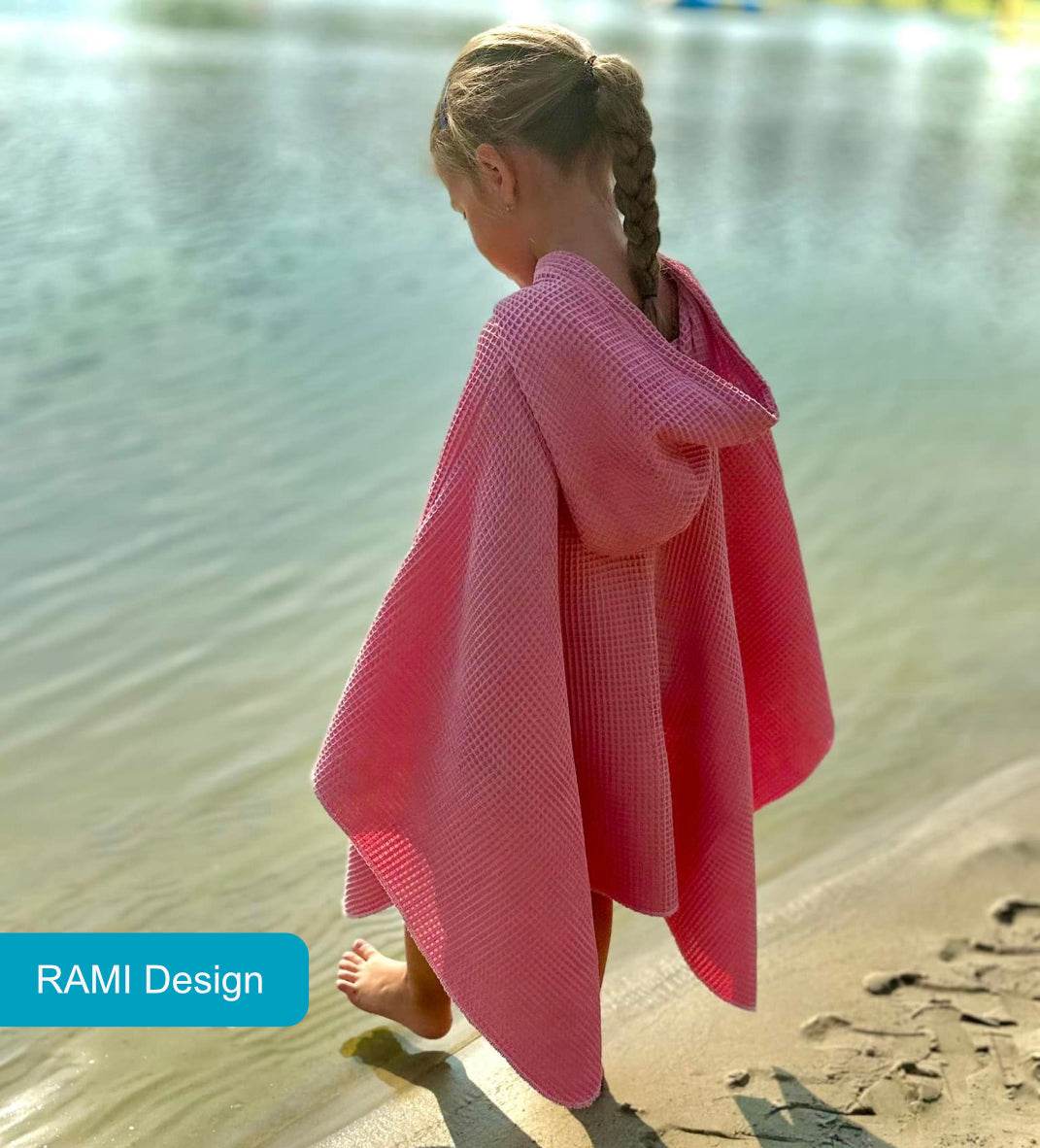 Schnittmuster Ebook Sommer Set Sonnenhut, Kopftuch, Badeponcho Gr. 86-128 : - Sewando