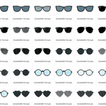 Stickdatei - Sonnenbrille gefüllt für Kuscheltiere Kissen Bettschlagen - Sewando