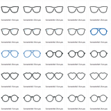 Stickdatei - Sonnenbrille Stoffapplikation für Kuscheltiere Kissen Bettschlagen - Sewando