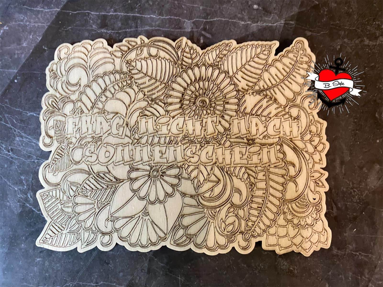 *Sonnenschein* Plotterdatei - Sewando