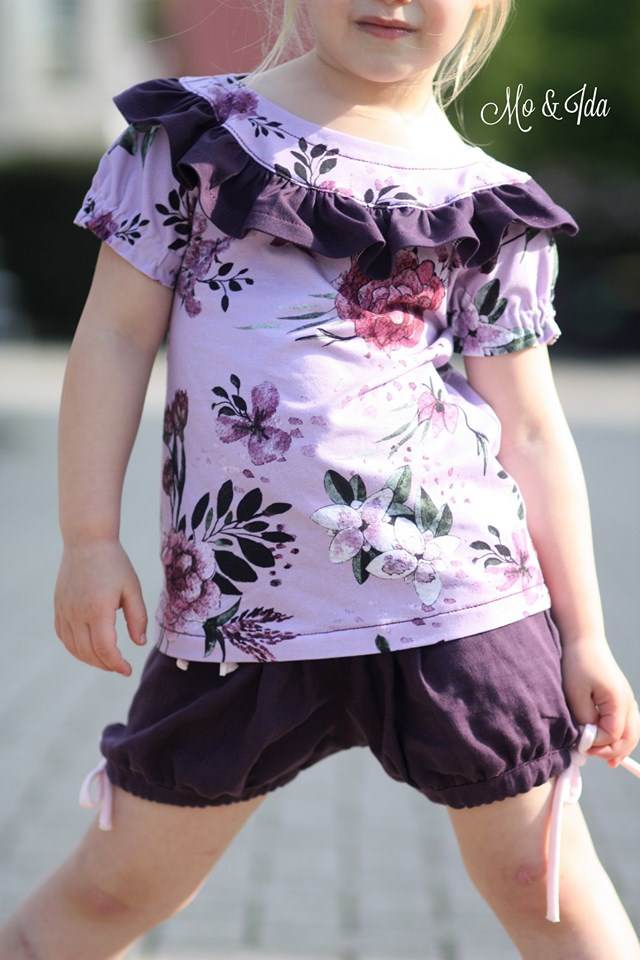 PASST GARANTIE Outfitset (3 Ebooks) Gr. 105-140 : Sonntagskind & Stadtmädchen Shirt/Top & Add on - Sewando