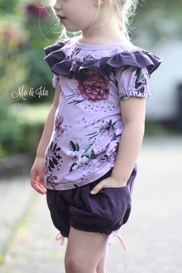 PASST GARANTIE Outfitset (3 Ebooks) Gr. 105-140 : Sonntagskind & Stadtmädchen Shirt/Top & Add on - Sewando