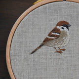 Hand embroidery pattern/ Handstickerei: EMBROIDERED BIRDS NO. 1 - Sewando