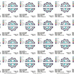 Stickdatei Set Mandala Alphabet Split Monogramm Designs A-Z in 3 Größen - Sewando