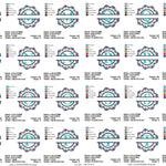 Stickdatei Set Mandala Alphabet Split Monogramm Designs A-Z in 3 Größen - Sewando