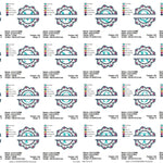 Stickdatei Set Mandala Alphabet Split Monogramm Designs A-Z in 3 Größen - Sewando