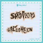 Plotter- und Laserdatei Spooky Halloween - Sewando