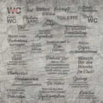 *Sprüche für Bad und WC* – Plotterdatei - Sewando