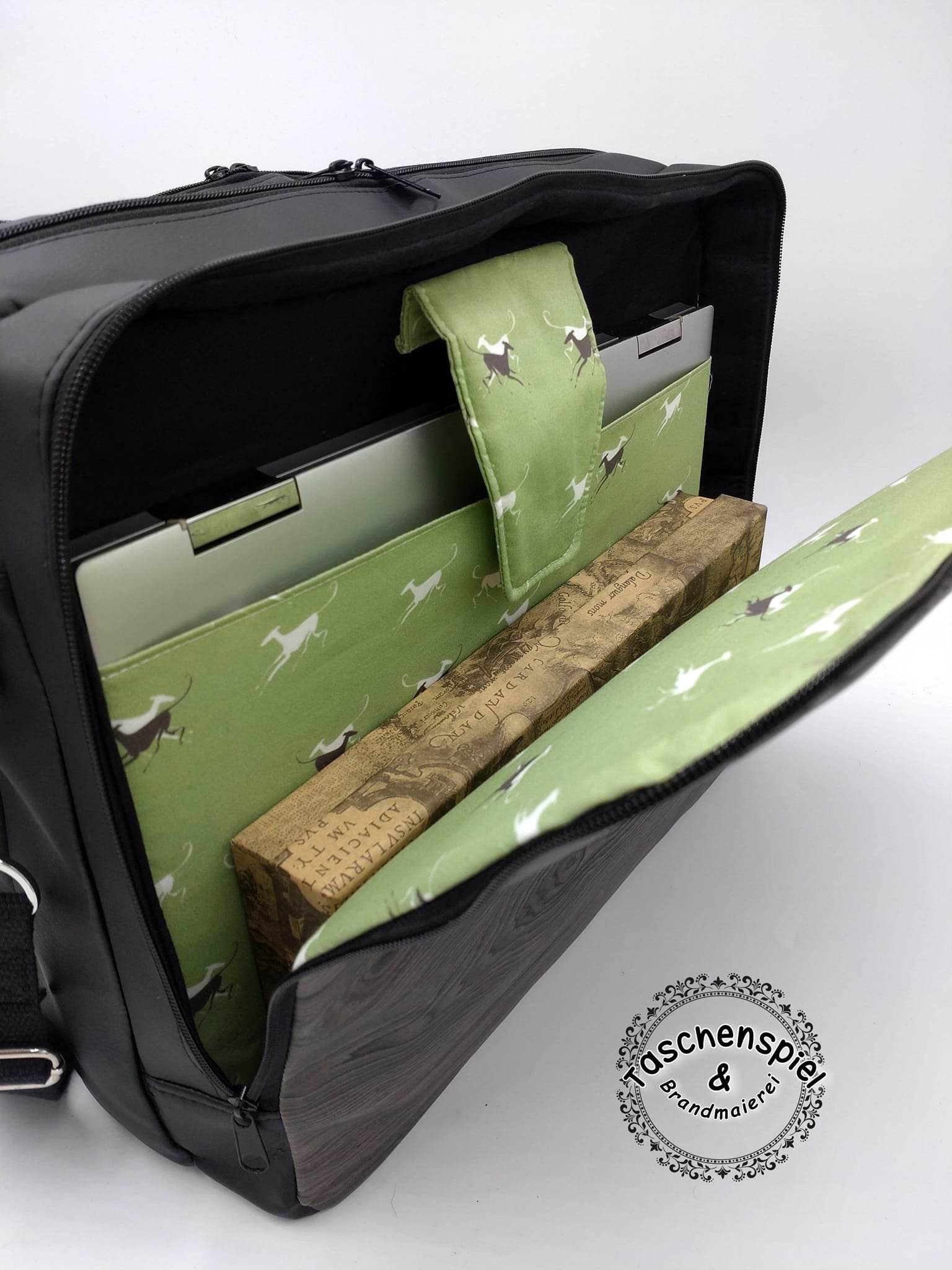 Schnittmuster Square Aktentasche / Arbeitstasche / Lehrertasche / Schultasche / Laptoptasche - Sewando