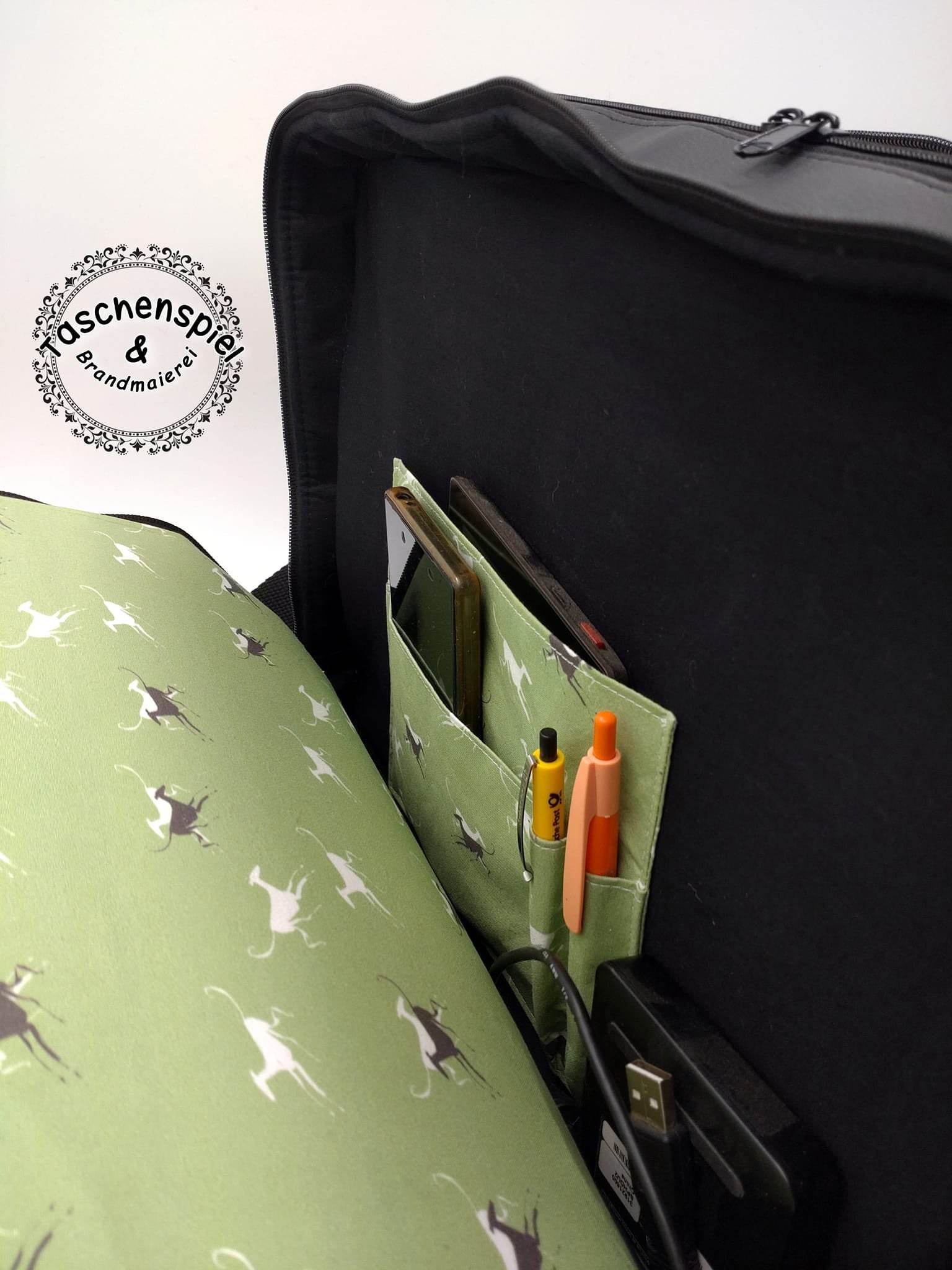Schnittmuster Square Aktentasche / Arbeitstasche / Lehrertasche / Schultasche / Laptoptasche - Sewando