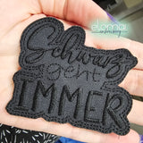 ITH Stickdatei "Anti-Glitzer-Patches" mit 6 Varianten in 10x10