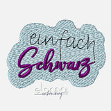 ITH Stickdatei "Anti-Glitzer-Patches" mit 6 Varianten in 10x10