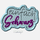 ITH Stickdatei "Anti-Glitzer-Patches" mit 6 Varianten in 10x10