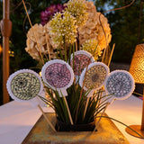 Stickdatei Sommerliebe  Mosaik Stabhalter / Blumenstecker Set 2692/2 Blume, Schmetterling, Biene, Pusteblume Kolibri
