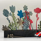 *Steckblumen * 3D Druck-, Laser und Plotterdatei