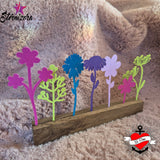 *Steckblumen * 3D Druck-, Laser und Plotterdatei