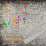 *Steckblumen * 3D Druck-, Laser und Plotterdatei