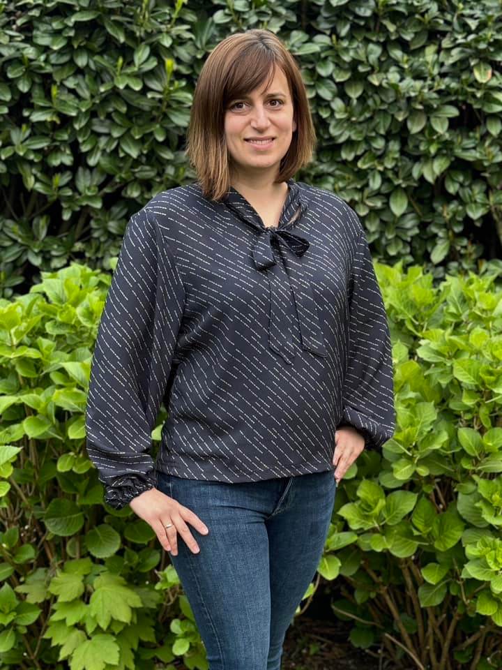 Schnittmuster Bluse Strik Gr. 32-50 - Sewando