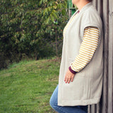 Schnittmuster Weste Cardigan Aske Gr. 32-56 - Sewando