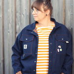 Schnittmuster Jacke Boxy Mor Gr. 32-50 - Sewando