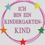 Stickdatei Ich bin ein Kindergartenkind Set 563 - Sewando