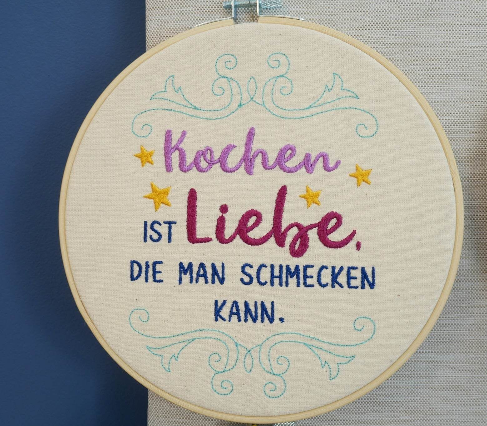 Stickdatei-Set mit Sprüchen zum Thema Küche & Kochen - Sewando
