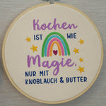 Stickdatei-Set mit Sprüchen zum Thema Küche & Kochen - Sewando