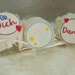 Stickdatei Set Doodle Buttons für Marmeladenglas-Hauben & Co. - Sewando