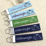 Stickdatei ITH Schlüsselanhänger Camping Wohnwagen Wohnmobil - Sewando