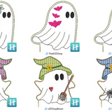 ITH LED Stickdatei Cover Gespenster Halloween Geist