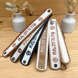 Stickdatei Armband “Pawsitivity” Set mit 5 Größen, ITH Schmuck ab 6x18